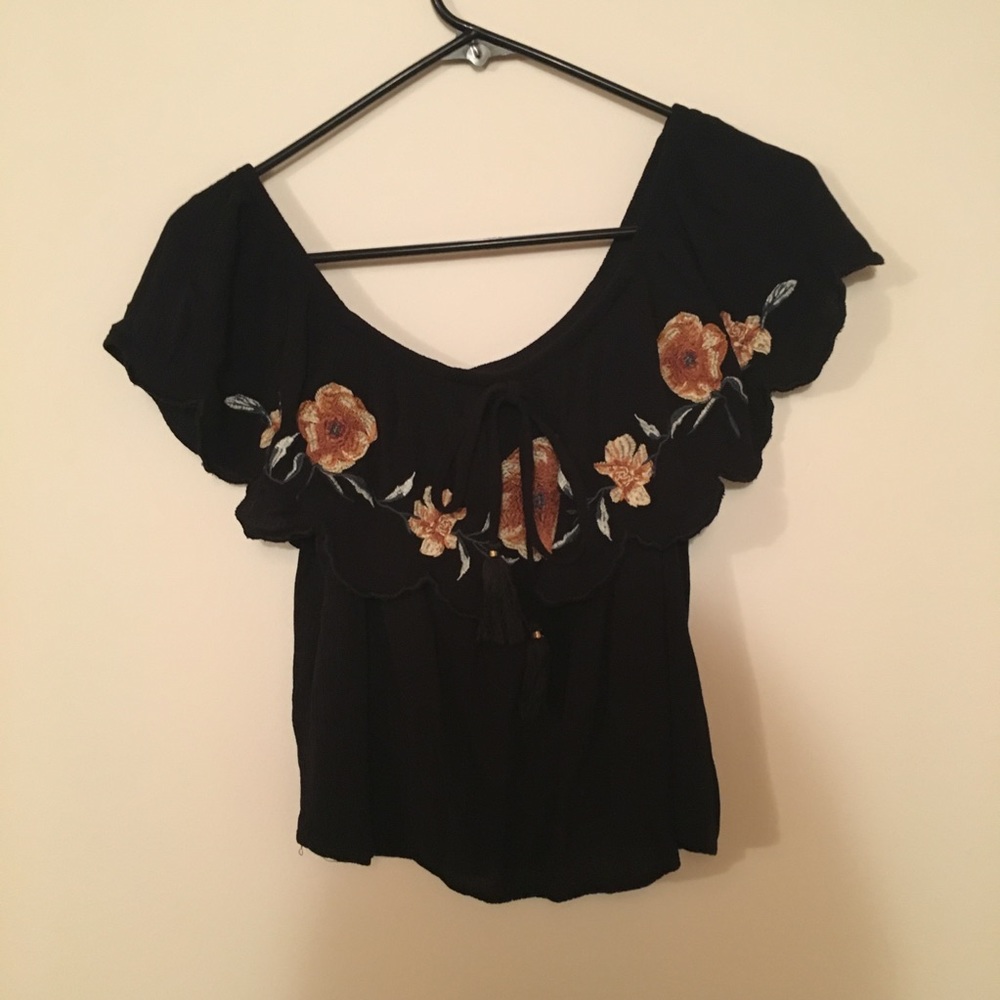Off the shoulder blouse